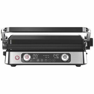 Gratar electric multifunctional Braun MultiGrill 9Pro CG9140, 0X17900006, 2200 W, 3 moduri de gatire, temperatura maxima 265˚C, 3 programe, functie Sear, argintiu/negru imagine