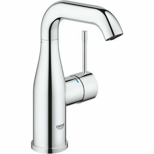 Baterie lavoar Grohe Essence 23798001, marimea M, 3/8'', pivotanta, ventil push, crom imagine