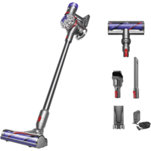 Aspirator vertical fara fir Dyson V8 2023, 425W, 0, 54 L, Silver/Nickel imagine