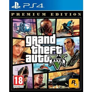 GRAND THEFT AUTO 5 PREMIUM EDITION - PS4 imagine