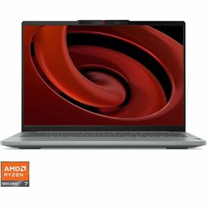 Laptop Lenovo 14'' IdeaPad Pro 5 14AHP9, 2.8K OLED 120Hz, Procesor AMD Ryzen™ 7 8845HS (16M Cache, up to 5.10 GHz), 32GB DDR5X, 1TB SSD, Radeon 780M, No OS, Arctic Grey imagine