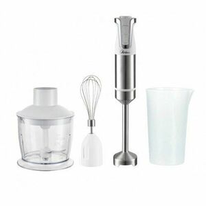 Blender ARSET01, chopper si mixer 3 in 1 din otel inoxidabil cu vas gradat de 700 ml, 1000 W imagine