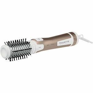 Perie rotativa Rowenta Brush Activ Compact CF9520F0, 2 viteze, 1000W, alb imagine