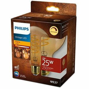 Bec LED vintage (decorativ) Classic Gold Globe G93, EyeComfort, E27, 4W (25W), 250 lm, lumina calda (1800K), dimabil imagine