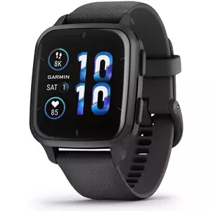 Ceas smartwatch Garmin Venu Sq 2, Music Edition, Black/Slate imagine