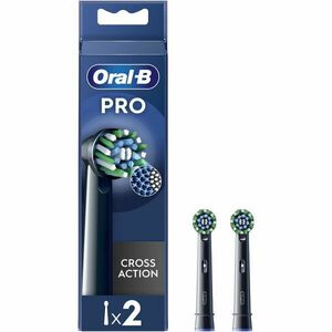 Rezerve periuta de dinti electrica Oral-B Pro Cross Action Negru, 2 buc imagine