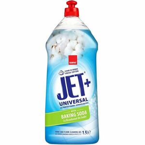 Detergent Sano Jet Gel pentru curatenia casei si a podelelor 1.5L floare de bumbac imagine