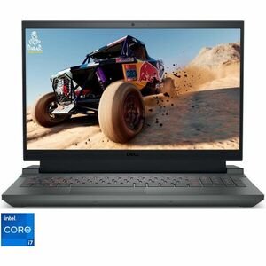 Laptop DELL Gaming 15.6'' G15 5530, FHD 165Hz, Procesor Intel® Core™ i7-13650HX (24M Cache, up to 4.90 GHz), 16GB DDR5, 1TB SSD, GeForce RTX 4060 8GB, Linux, Dark Shadow Gray, 3Yr BOS imagine