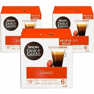 Set 3 x Capsule Nescafé Dolce Gusto Lungo, 48 capsule, 312g imagine