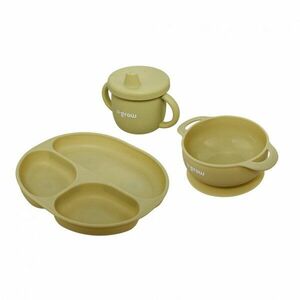 Set 3 piese silicon , olive imagine