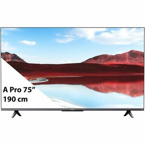 Televizor QLED Xiaomi ELA5487EU A Pro, 190 cm, Smart Google TV, 4K Ultra HD, Clasa E imagine