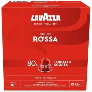 Cafea capsule Lavazza Qualita Rossa, compatibile Nespresso, 80 x 5.7g imagine