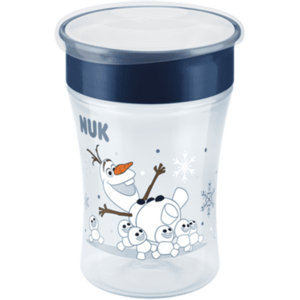 Cana NUK Magic 230 ml, 8 luni+, Disney Frozen, anticurgere, fara BPA, Olaf imagine