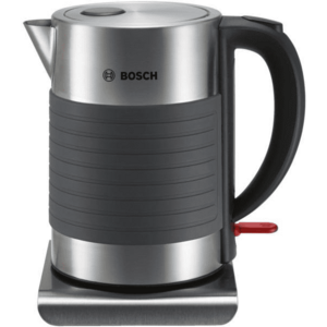 Fierbator Bosch TWK7S05, 2200 W, 1.7 l, Inox/gri imagine