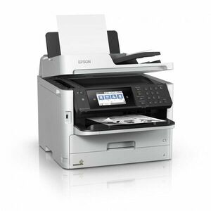 Imprimanta multifunctionala inkjet monocrom Epson WF-M5799DWF, A4, duplex, ADF, USB 2.0, Wi-Fi, 34 ppm imagine