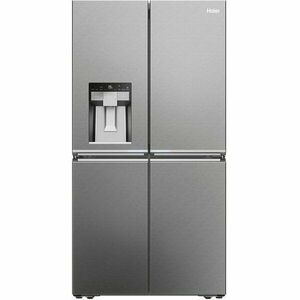 Side by Side Haier HCR7918EIMP, Total No Frost, 601 l, H 177.5 cm, Clasa E, Dozator apa, inox imagine