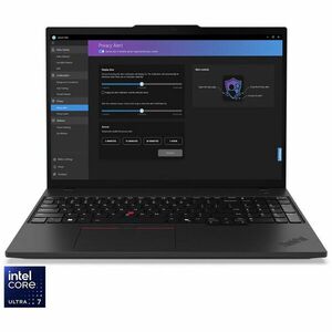 Laptop Lenovo ThinkPad T16 Gen 3 cu procesor Intel® Core™ Ultra 7 155U pana la 4.8 GHz, 16, WUXGA, IPS, 32GB DDR5, 1TB SSD, Intel® Graphics, Windows 11 Pro, Black, 3Y Premier Support imagine