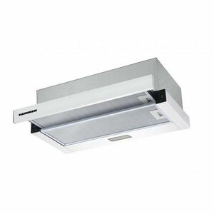 Hota incorporabila telescopica Heinner HTCH-F400WH, Putere de absorbtie 358.4 m3/h, 1 motor, Iluminare LED, 59.5 cm, Alb imagine