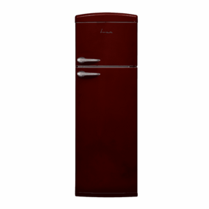 Frigider cu doua usi Fram FDD-VRR311BDE++, 311l, clasa E, Burgundy imagine