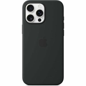 Husa de protectie Apple Silicone Case with MagSafe pentru iPhone 16 Pro Max - Black imagine