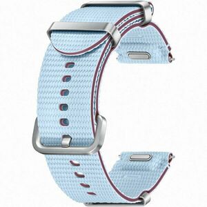 Curea smartwatch Samsung Athleisure Band pentru Galaxy Watch7, (M/L), Sky Blue imagine