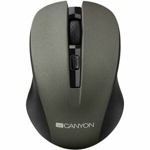 Mouse wireless Optical 800/1000/1200 dpi, 4 btn, USB, power saving button, Graphite imagine