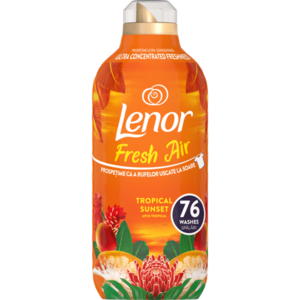 Balsam de rufe Lenor Fresh Air Effect Tropical Sunset, 1064 ml, 76 spalari imagine