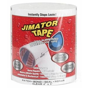 Banda Super Adeziva Reparatoare JIMATOR TAPE 2" x 5' ALBA imagine