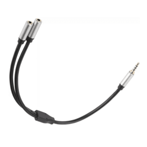 Cablu adaptor audio QHD74 de 3.5mm 20cm imagine