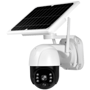 Camera de supraveghere wireless cu panou solar 1080p wifi 360 Infrarosu imagine