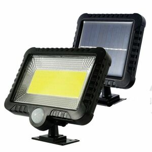 Proiector SOLAR 10W 100LED COB Senzor de lumina si miscare imagine