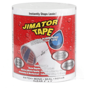 Banda Super Adeziva Reparatoare JIMATOR TAPE 4" x 5' ALBA imagine