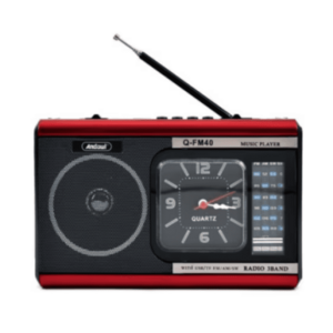 Radio MP3 portabil Q FM40 ceas USB imagine