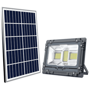 Proiector LED 200W cu panou solar imagine