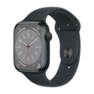 Apple Watch Series 8 2022, GPS, Aluminium 45mm N/A Midnight Excelent imagine