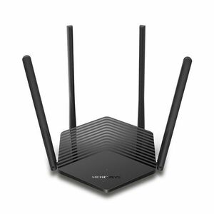 Router wireless Dual-Band Mercusys AX1500 MR60X, 2.4-5 GHz, Wi-Fi 6, 1501 Mbps, 3 porturi imagine