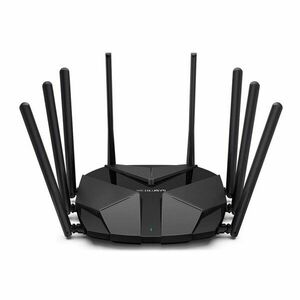 Router wireless Dual-Band Mercusys AX6000 MR90X, 2.4-5 GHz, Wi-Fi 6, 6000 Mbps, 4 porturi imagine