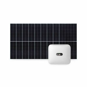 Sistem fotovoltaic 4 kW, invertor trifazat On Grid WiFi si 9 panouri Canadian Solar, 120 celule, 460W imagine