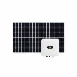 Sistem fotovoltaic 6 kW, invertor monofazat Hibrid WiFi cu 14 panouri Canadian Solar, 120 celule, 460 W imagine