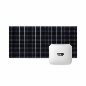 Sistem fotovoltaic 5kW, invertor trifazat On Grid WiFi si 11 panouri Canadian Solar, 120 celule, 460W imagine