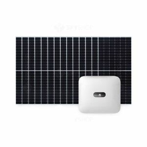 Sistem fotovoltaic 6 kW, invertor Trifazat On Grid WiFi si 14 panouri Canadian Solar, 120 celule, 460 W imagine