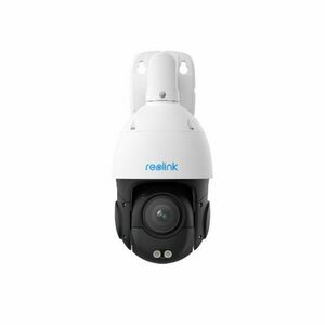 Camera supraveghere rotativa speed dome PTZ IP Reolink P840, 4K, Zoom 5X, IR / lumina alba 60 m, PoE, detectie persoane / vehicule / animale, slot card, microfon, difuzor imagine