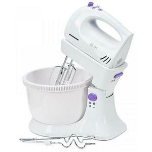 Mixer cu bol Heinner HMB-350UV, 300W, 5 viteze, 2.5L (Alb) imagine