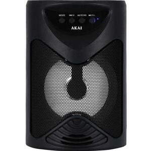 Boxa Portabila Activa Akai ABTS-704, Bluetooth 4.2, Radio FM (Negru) imagine