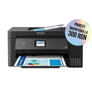 Multifunctional Epson ECOTANK L14150, jet cerneala, A3+, Fax, 17ppm, Duplex, ADF, Retea, Wireless imagine