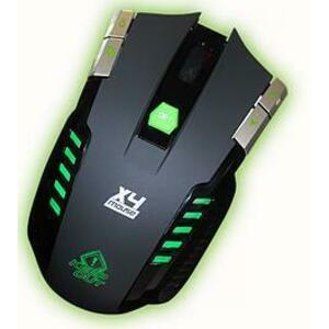 Mouse Keepout X4 Gaming (Negru/Verde) imagine