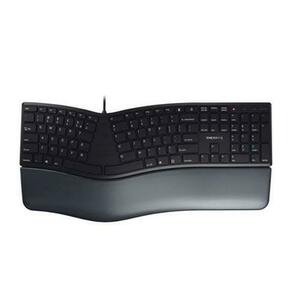 Tastatura Cherry KC 4500 ERGO, USB, Layout US (Negru) imagine