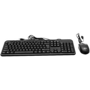 Kit tastatura si mouse Spacer SPDS-1691, USB, 1000 DPI (Negru) imagine