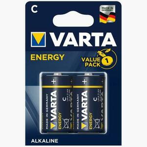 Baterii alcaline C, 2 buc Varta imagine