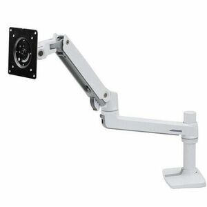 Suport monitor pentru birou Ergotron LX, rotire 360, 11.3kg (Alb) imagine